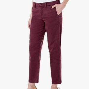 Liverpool Dark red bootcut pants